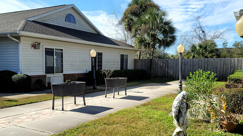 Common exterior area at Superior Residences of Cala Hills