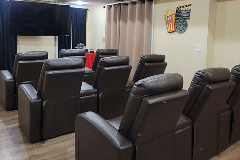 Theatre room at Superior Residences of Cala Hills